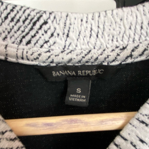 Banana Republic cotton blend sweater two-toned size small - Picture 5 of 7